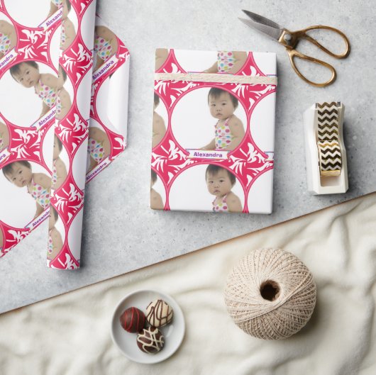 Aangepast Baby fotopapier Cadeaupapier (Crafts)