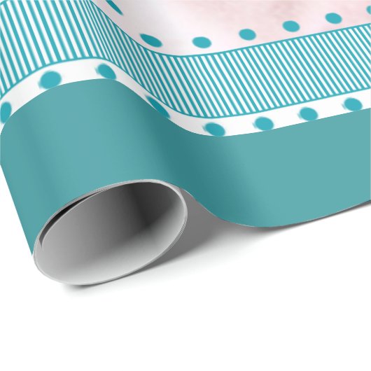 Aangepast Baby fotopapier Cadeaupapier (Rol Hoek)