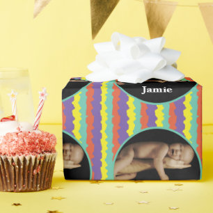 Aangepast Baby fotopapier Cadeaupapier