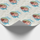 Aangepast Baby fotopapier Cadeaupapier (Hoek)