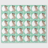 Aangepast Baby fotopapier Cadeaupapier (Vlak)
