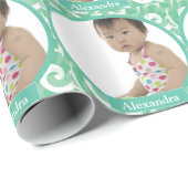 Aangepast Baby fotopapier Cadeaupapier (Rol Hoek)
