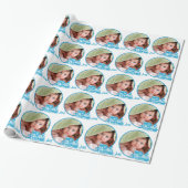 Aangepast Baby fotopapier Cadeaupapier (Uitgerold)
