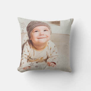 Aangepast Baby kussen   Gepersonaliseerde herinner
