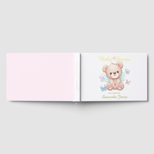 Aangepast Baby shower Gastenboek (Volledig)