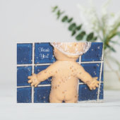 Aangepast Baby shower Hartelijk dank voor de kaart (Staand voorkant)