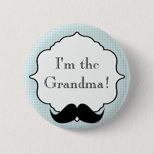 Aangepast Baby shower Partij Ik ben de oma Button