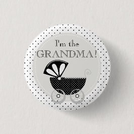 Aangepast Baby shower Partij Ik ben de oma Button