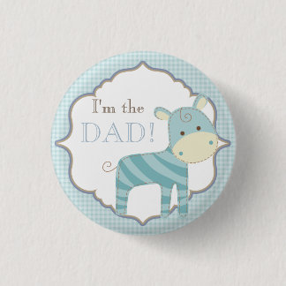 Aangepast Baby shower Partij Ik ben de vader Butto Ronde Button 3,2 Cm