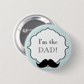 Aangepast Baby shower Partij Ik ben de vader Butto Ronde Button 5,7 Cm (Voorkant /achterkant)