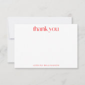 Aangepast Baby shower voor  aardbeien Bedankkaart (Voorkant)