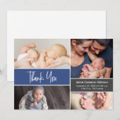 Aangepast Baby shower voor Baby Blue Aankondiging (Voorkant / Achterkant)