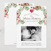 Aangepast Baby shower voor Zwangere mam Baby Bump Kaart (Voorkant / Achterkant)