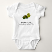 Aangepast baby t-shirt (Voorkant)