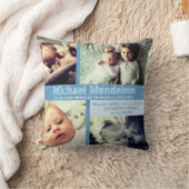 Aangepast babybalkpatroon kussen (Deken)