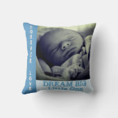 Aangepast babybalkpatroon kussen (Achterkant)