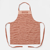 Aangepast Bacon Pattern Schort (Voorkant)
