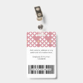 Aangepast Badge (Achterkant met clip)