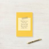Aangepast badge logo ontwerp post-it® notes (Op bureau)