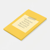 Aangepast badge logo ontwerp post-it® notes (Schuin)