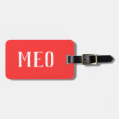 Aangepast Bagagelabel (Voorkant horizontaal)