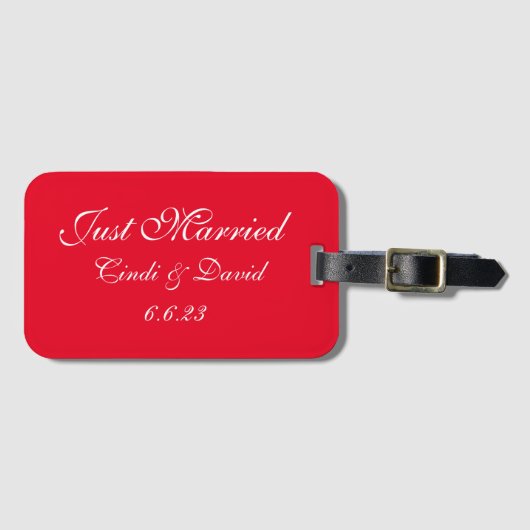 Aangepast Bagagelabel (Voorkant (horizontaal))