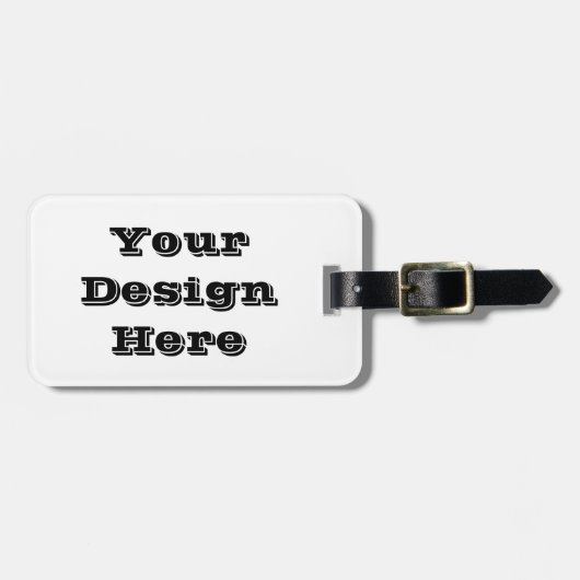 Aangepast Bagagelabel (Voorkant horizontaal)