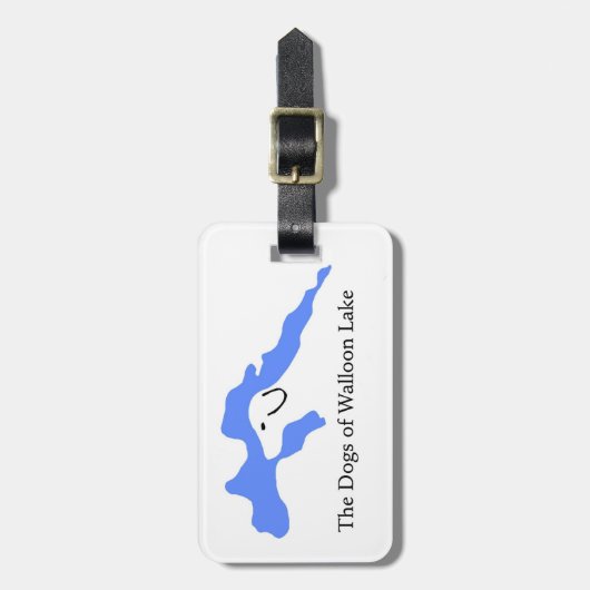 Aangepast Bagagelabel (Voorkant verticaal)