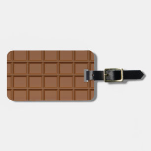 Aangepast bagagelabel Chocolate Bar