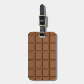 Aangepast bagagelabel Chocolate Bar (Voorkant verticaal)