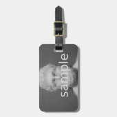 Aangepast bagagelabel foto | Voeg hier uw afbeeldi (Voorkant verticaal)