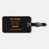 Aangepast bagagelabel Hawaiian Lei (Achterkant horizontaal)