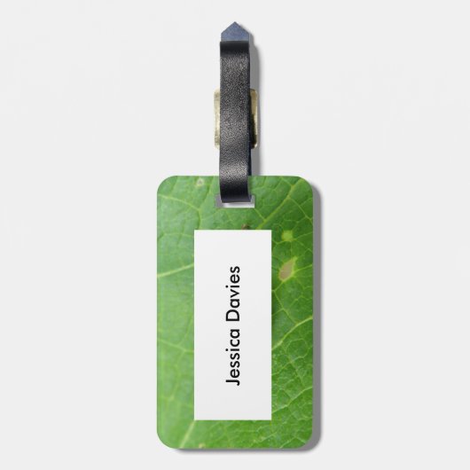 Aangepast Bagagelabel Ladybug (Achterkant verticaal)