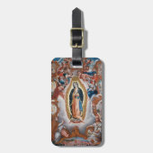 aangepast bagagelabel "Maagd of Guadalupe" (Voorkant verticaal)