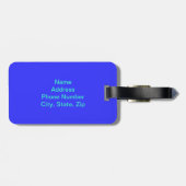 Aangepast Bagagelabel noordelijk licht (Achterkant horizontaal)