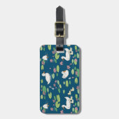 Aangepast Bagagelabel van de marine van Duck Water (Voorkant verticaal)