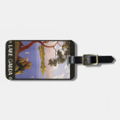 Aangepast bagagelabel van het meer Garda Italië (Voorkant horizontaal)
