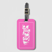 Aangepast Bagagelabel-Vegas Bagagelabel (Voorkant (verticaal))