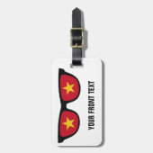 aangepast bagagelabel Vietnamese hades (Voorkant verticaal)