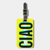 Aangepast Bagagelabel voor CIAO-reizen van Bright (Voorkant verticaal)