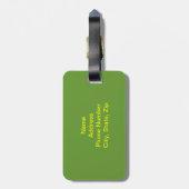 Aangepast Bagagelabel voor Cute Kittens (Achterkant verticaal)