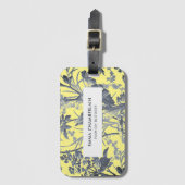 Aangepast Bagagelabel voor de finale gele chinoise (Voorkant (verticaal))