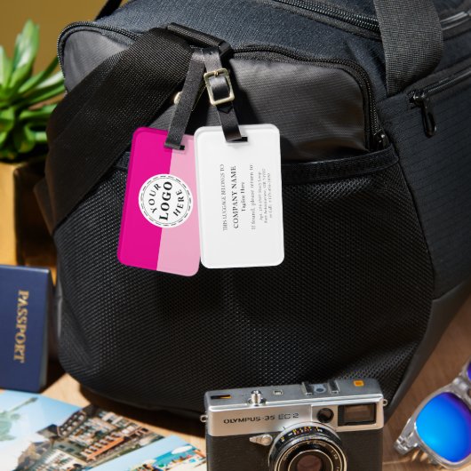 Aangepast Bagagelabel voor Easy Bag Identification (Voorkant /achterkant)