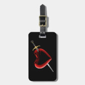 Aangepast Bagagelabel voor hart en nieren (Voorkant verticaal)