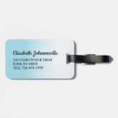 Aangepast Bagagelabel voor Paardenpaardensportbeoe (Achterkant horizontaal)