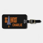 aangepast bagagelabel voor Rocket Scientist (Voorkant horizontaal)
