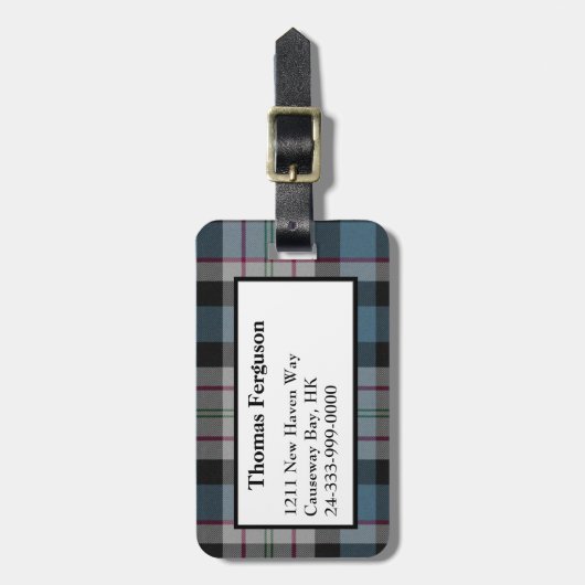 Aangepast Bagagelabel voor wasknuppels (Voorkant verticaal)