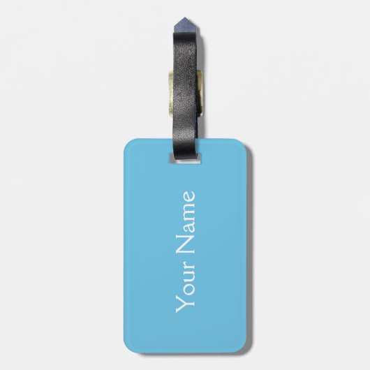 Aangepast Bagagelabel voor zwemmen (Achterkant verticaal)