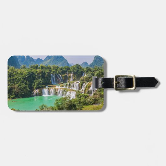 Aangepast bagagelabel waterval (Voorkant horizontaal)