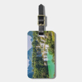 Aangepast bagagelabel waterval (Voorkant verticaal)